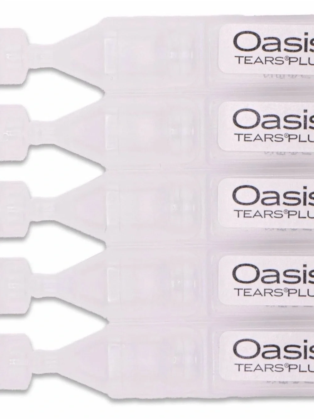 OASIS Tears Plus Lubricant Eye Drops 30 Vials Single Use Exp 6/2027 ~ New in Box